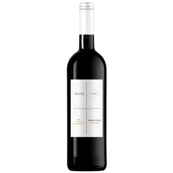 Bottle of Hasta Barbera d'Asti DOCG 14,5% vol