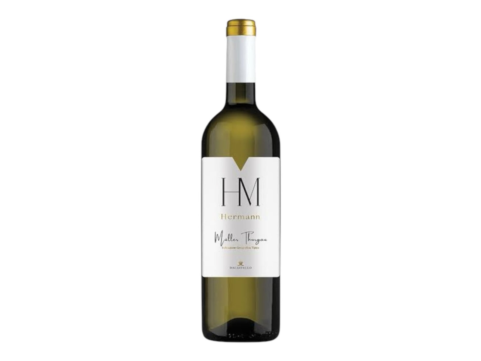 Müller-Thurgau DaCastello white wine bottle