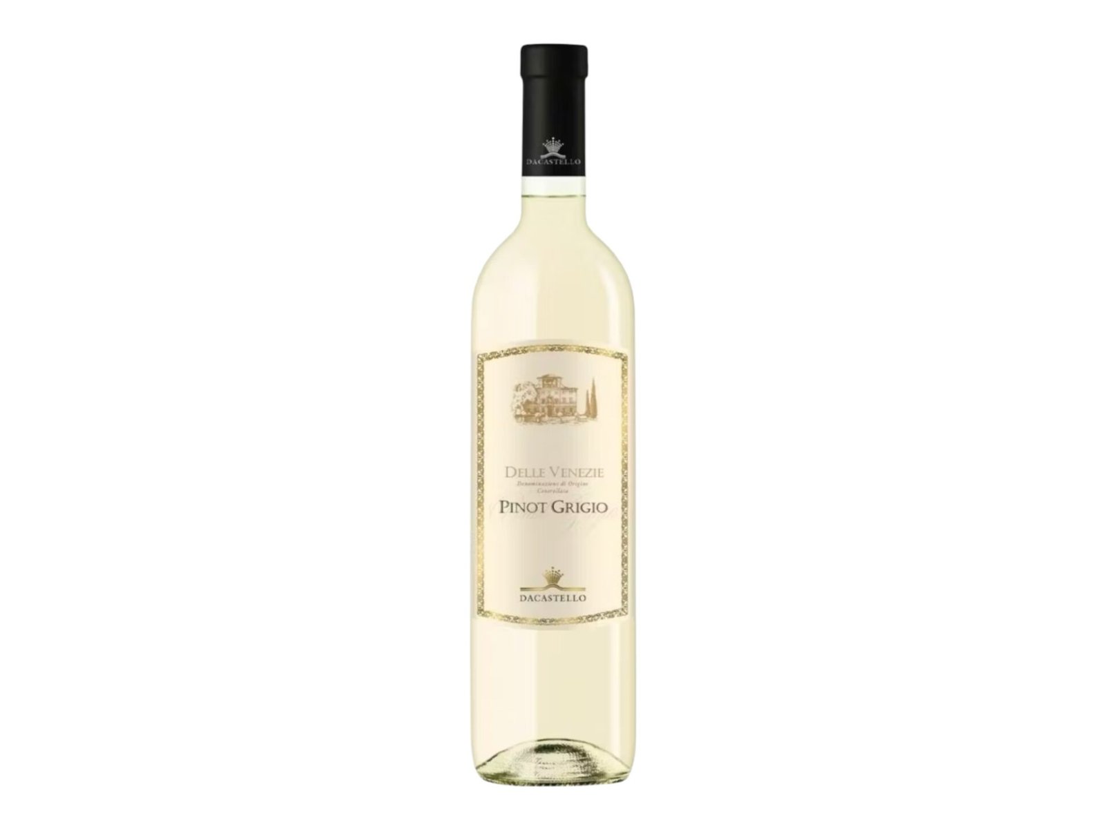 Dacastello Pinot Grigio delle Venezie DOC White Wine Bottle
