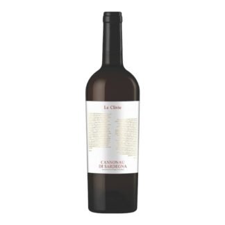 Le Clivie Cannonau di Sardegna DOC Robust Red Wine Bottle