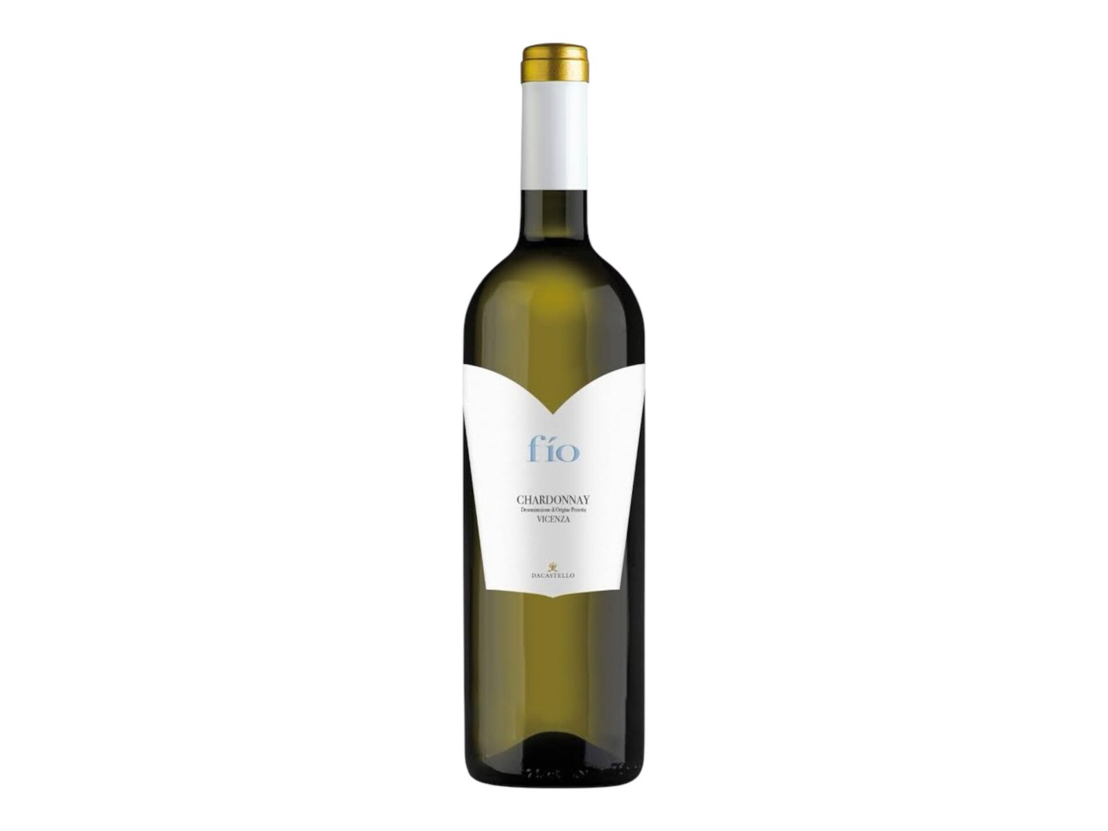 Dacastello Chardonnay Fio IGT White Wine Bottle