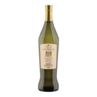Bottle of Verdicchio dei Castelli di Jesi D.O.C. Classico Dacastello, featuring the iconic amphora-shaped bottle with a gold-toned label and capsule.