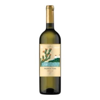 Grillo Sicilia D.O.C. Padron 'Toni - Dacastello - Sicilian White Wine Bottle