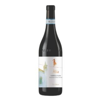 Bottle of Àlia Barbera d'Alba DOCG by Le Clivie, Italian red wine, 14% ABV