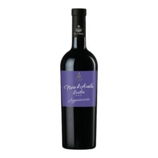 Bottle of Le Clivie Nero d'Avola Appassimento Sicilia IGT, Italian red wine, 14.5% ABV