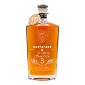 Bottle of Castagner Grappa 3 Anni aged Italian grappa