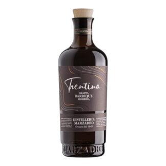 Bottle of Marzadro Trentina Barrique Morbida Grappa, Italian oak‑aged grappa, 40% ABV