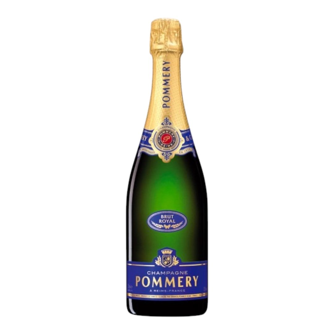 Pommery Brut Royal Champagne bottle, French sparkling wine
